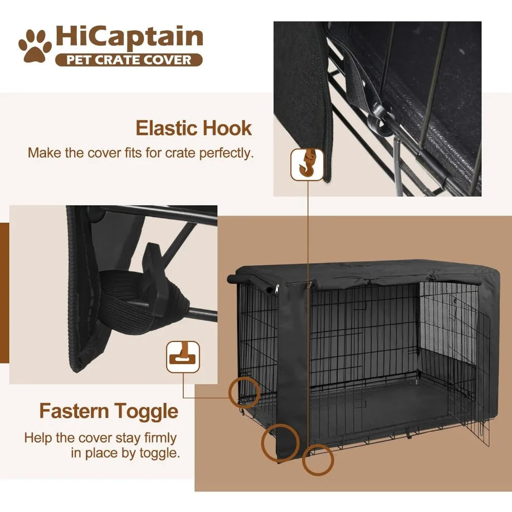 Folding Metal Dog Crate Cover