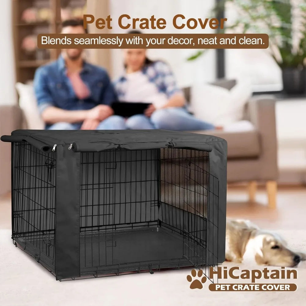 Folding Metal Dog Crate Cover