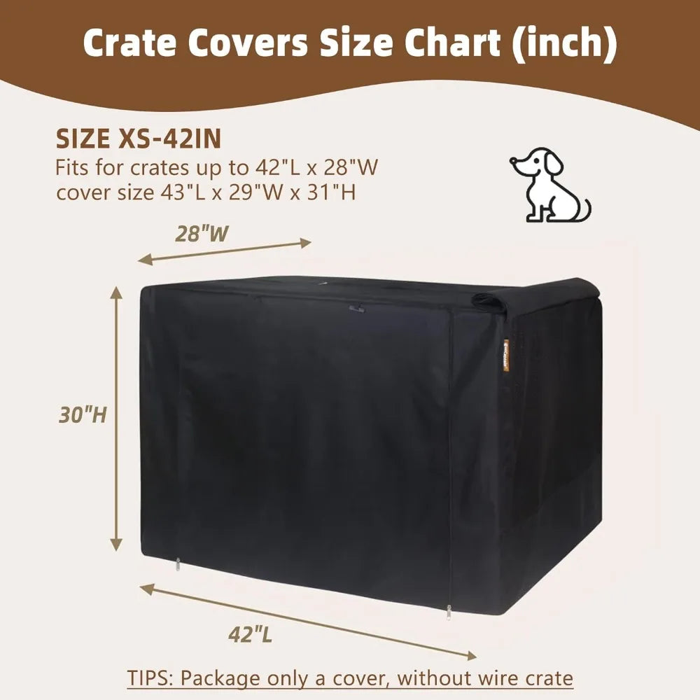 Folding Metal Dog Crate Cover