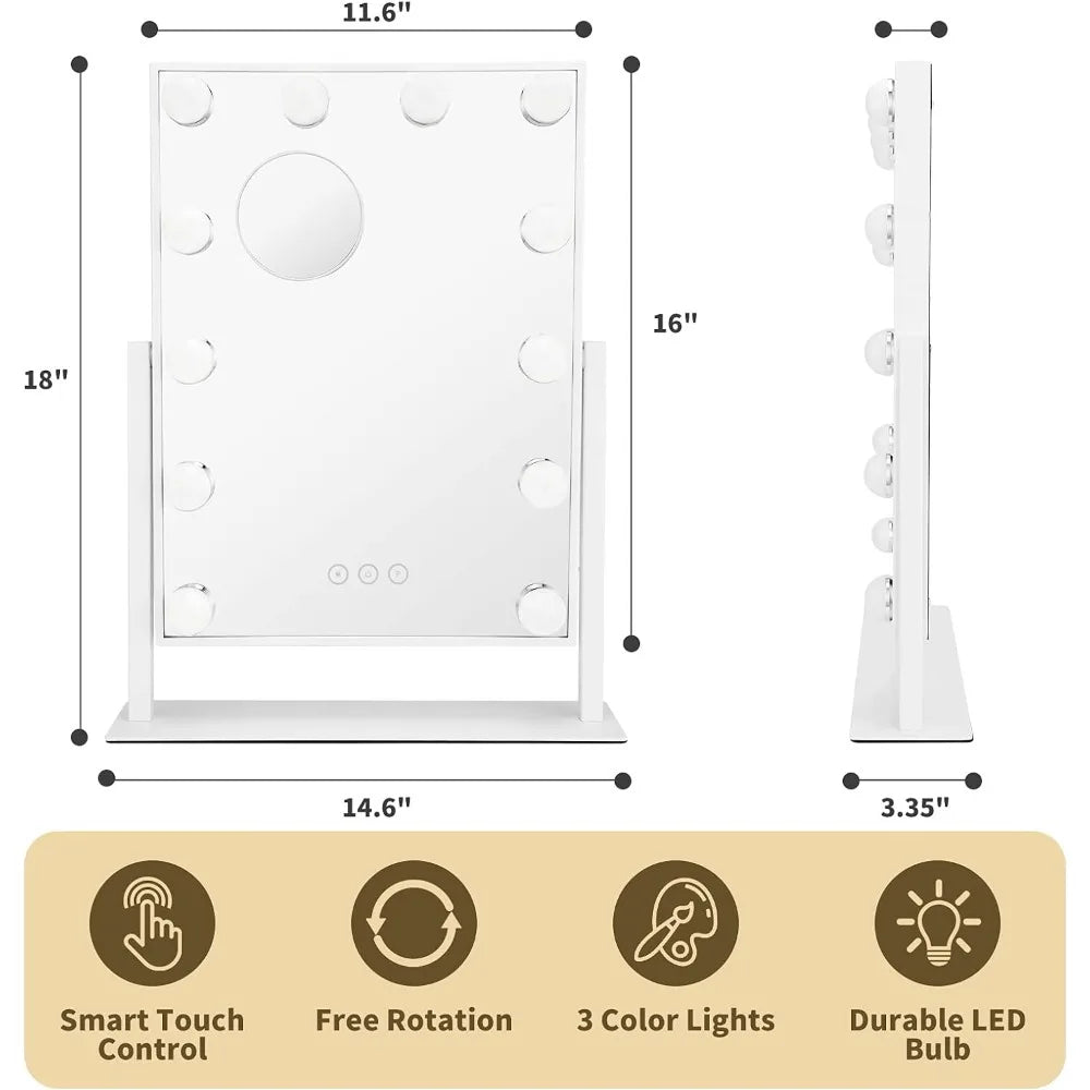 Vanity Makeup Mirror with Lights